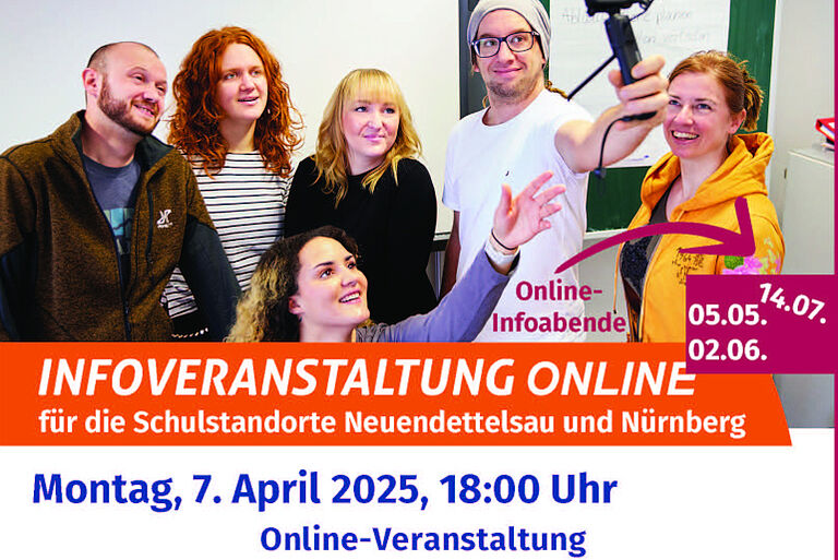 07. April 2025: Nächster Online-Infoabend